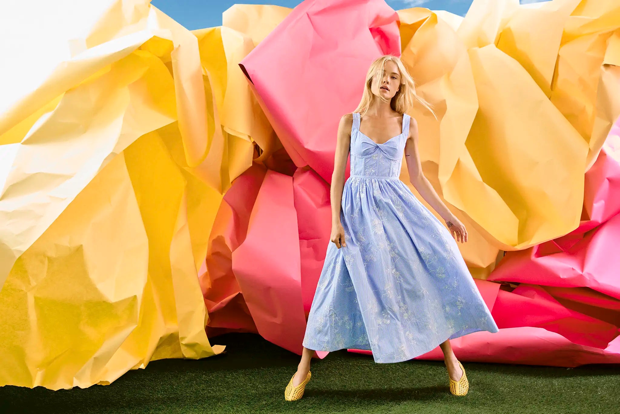 Arley Dress and Tenley Dress in red alert.