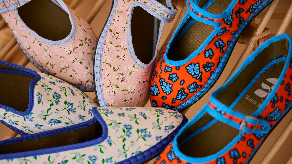 Shoes from sprint collaboration from Hunter Bell and Stevi Stefan